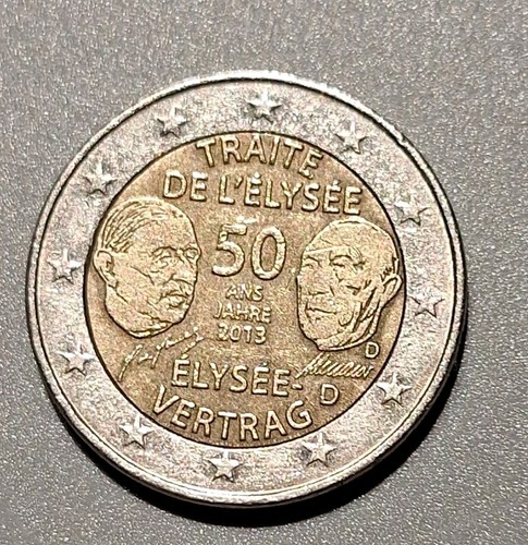 Euro münze jahre elysee - 2, 50