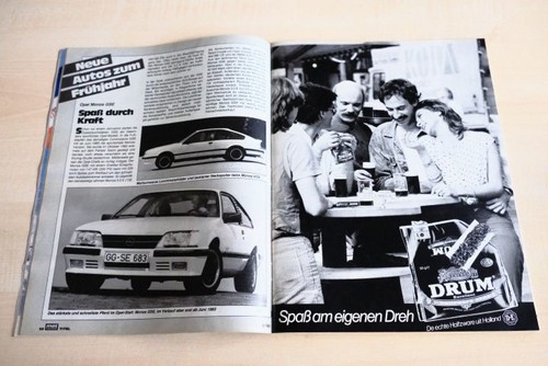 Mot 1983 opel monza - mot,