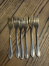 800er Silber Besteck Kuchengabeln 165g