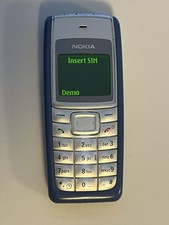 Nokia 1110 Blau RH-70 GSM Handy Volle Funktion TOP