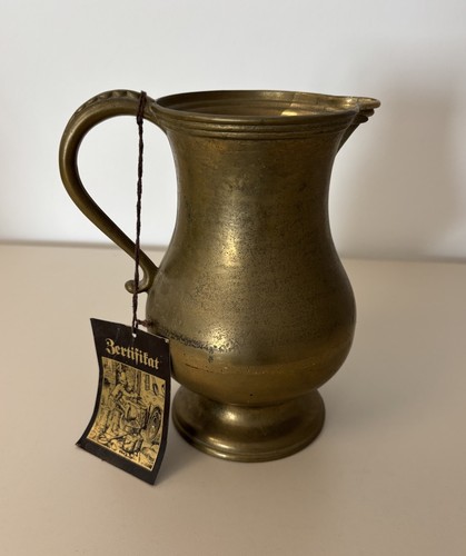 Messing vase kanne krug - kanne,