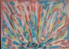 Acrylbilder handgemalt