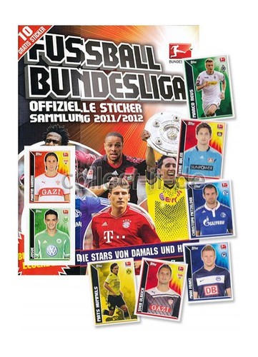 Topps bundesliga sticker - bundesliga,