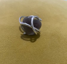 Silber handgefertigter Ring