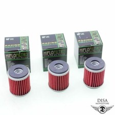 HIFLO HF141 3x Ölfilter Öl Filter Set für Beta RR125 Yamaha YZF WR 250 450
