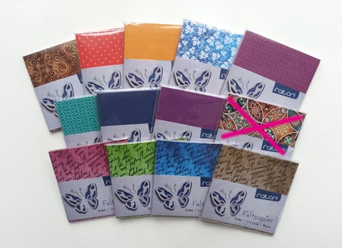 Sets faltpapier - 10,