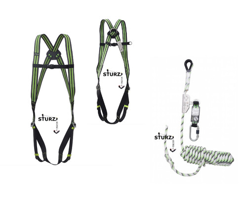 Dacharbeiten fallschutz set - dacharbeiten,