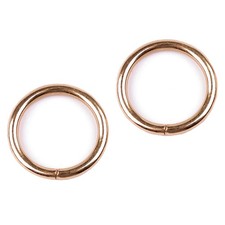 10 stabile Metallringe