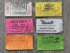 6 x Ticket Karussells Freefall