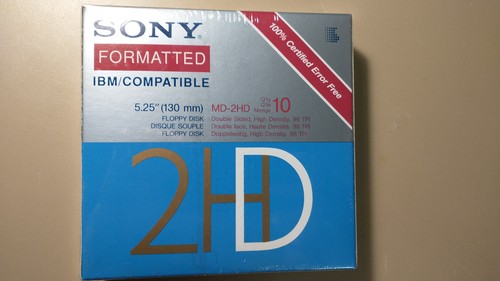 Sony 2hd disketten 10er - md-2hd,