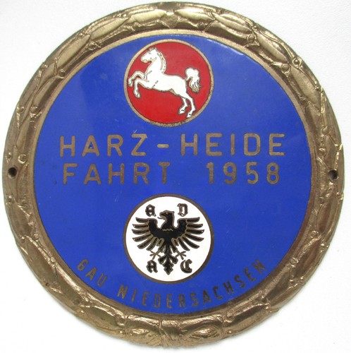 Adac plakette harz heide fahrt - adac, harz-heide