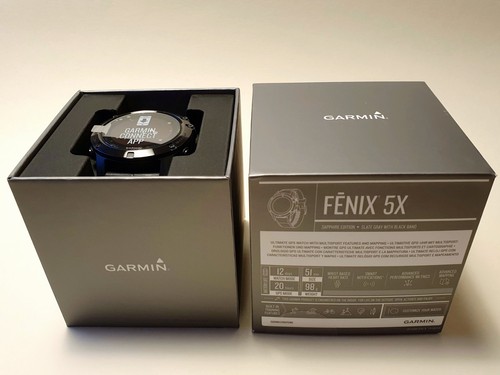 Garmin fenix saphir grau - saphir,