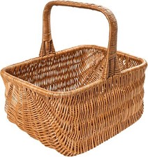 Creative Home Picknick-Weidenkorb mit Griff Osterkörbchen Osterkorb