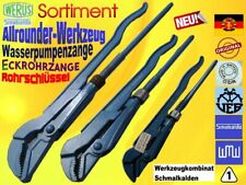 Rohrzange Wasserpumpenzange Eckrohrzange Rohrschlüssel Allrounder-Werkzeug Zange
