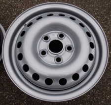 Neu VW Stahlfelge 6Jx15H2 5x112 ET55 T4 Bus Kasten Pritsche (7D0601027A)#12408
