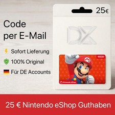 Nintendo eShop - 25€ Euro