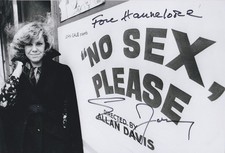 Erica JONG  (1942) original sign. photo 20x30cm / AUTOGRAPH RARE