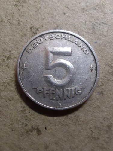 Ddr pfennig 1952 1038 - 5, e