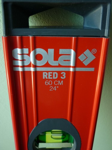 Wasserwaage sola red 3 - cm,,