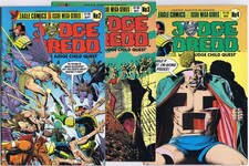 JUDGE DREDD JUDGE CHILD QUEST # 2, 3, 4 US Comics 1984 Brian Bolland covers