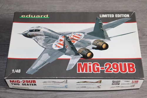 Eduard 1162 mig 29ub two - mig-29ub,