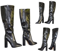 LUXUS DAMENSCHUHE MEGA STIEFEL