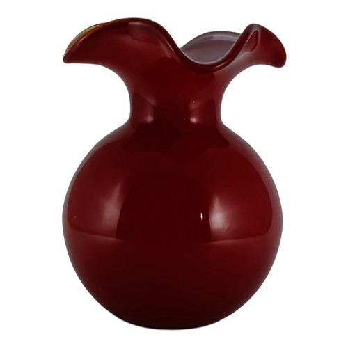 Murano glasvase rot - murano,