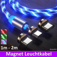 Ladekabel Leuchtkabel LED 3in1