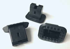 2x Kunststoff Halterung Clips Rücksitzbank Rücksitz Audi Seat Skoda VW NEU #140