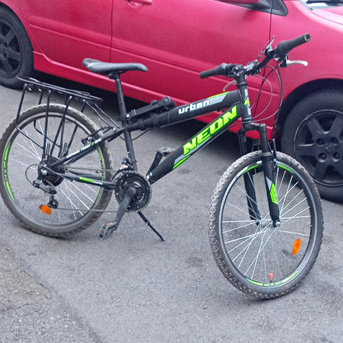 Neon urban mountainbike - urban,