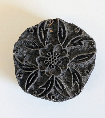 Antiker stoffdruckstempel aus - stoffdruckstempel,