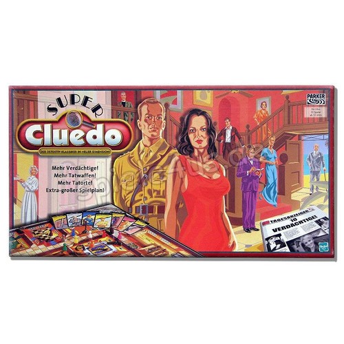Super cluedo parker - parker, hasbro