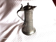 Antike Zinnkanne Schnabelkanne
