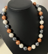 Muschelkernperlen Collier