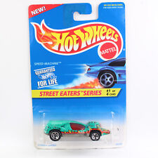 Hot Wheels 1996 - BLUE CARD COLLECTOR - SPEED MACHINE - STREET EATERS SERIE