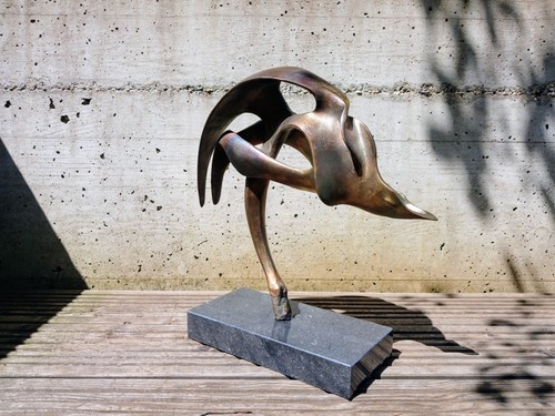 Vogel bronze objekt - vogel,