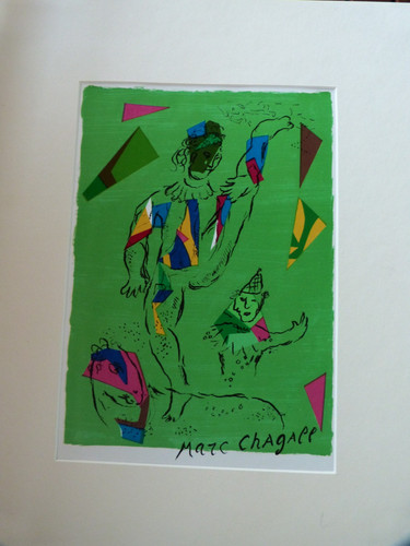 Marc chagall l acrobate - marc, chagall,