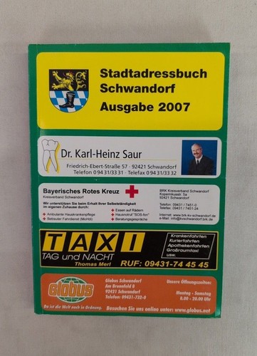 Stadtadressbuch schwandorf - stadtadressbuch,