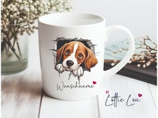 Personalisierte Tasse Beagle-