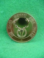 Medaille DDR Die Jagd gehört