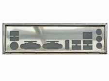 IO I/O   For backplate ASRock QC5000M-ITX Motherboard Backplate OEM #F14