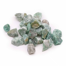 Jade Rohsteine Grün 500 g Glück Harmonie Heilstein Deko Set 1x