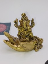 Ganesha in Segenshand Messing
