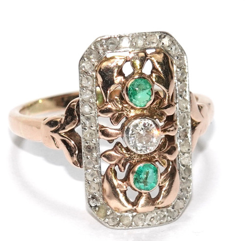 Ring gold antik art - antik,
