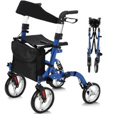 2IN1 Rollator faltbar leicht