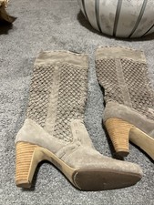 Wildlederstiefel Damen 4,5 Von