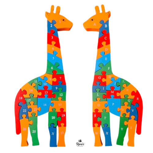 Holz lernspielzeug giraffe - holz,