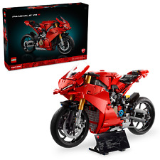 LEGO 42202 Technic Ducati Panigale V4 S Motorrad, Konstruktionsspielzeug Neu Ovp