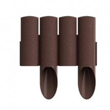 Gartenpallisade 4 Standard 2,30m Rasenkante 3 Farben Palisade Beeteinfassung