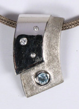 1980 designer collier 925 - 1980's,